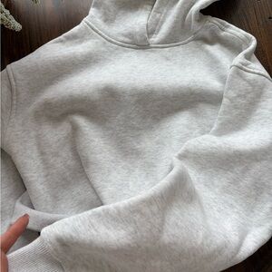Women's Gray Hoodie Sweater